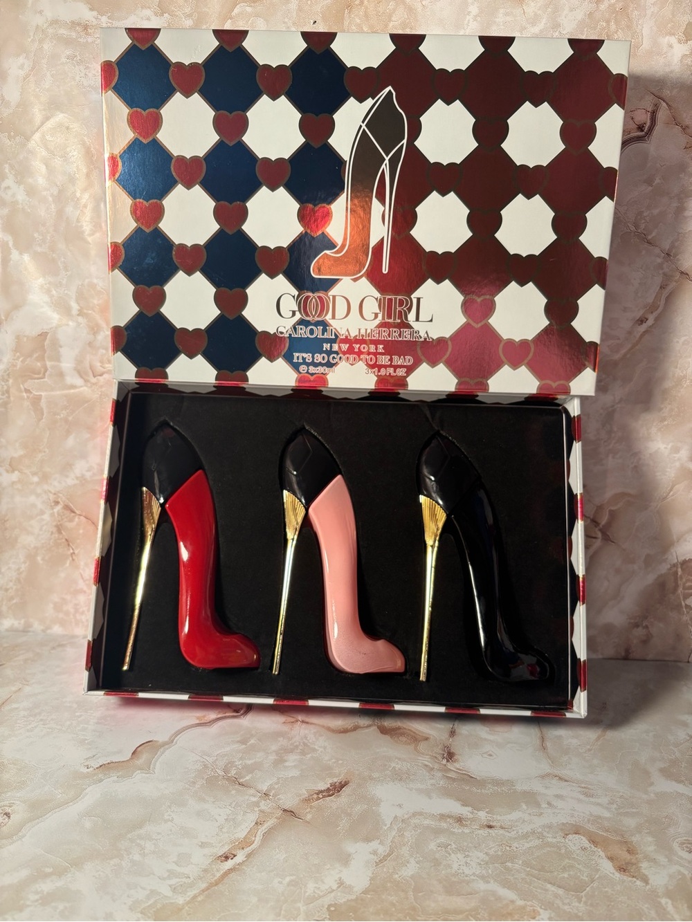 Carolina Herrera Good Girl Trio High Heel Bottles - Red, Pink, Black QQ 1.1